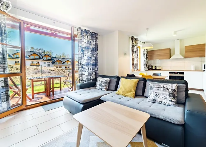 Apartmán Wonder - Gorskie Z Kominkami Na Kameralnym Osiedlu - Plac Zabaw Na Terenie Kompleksu Karpacz